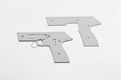 printable rubber band gun template  printable