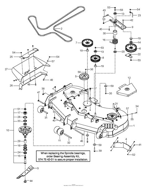 Husqvarna Pz 54 966614003 02 2016 12 Parts Diagram For Mower Deck