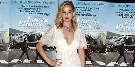 Jennifer Lawrence Wore A Wedding Dress To A Movie Premiere