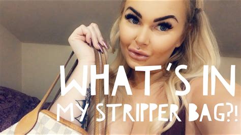 Sex Worker Vlog Whats In My Stripper Bag Youtube
