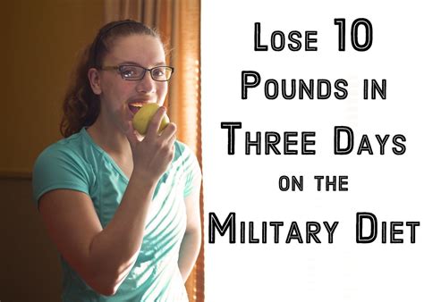 military diet lose   ten pounds   days