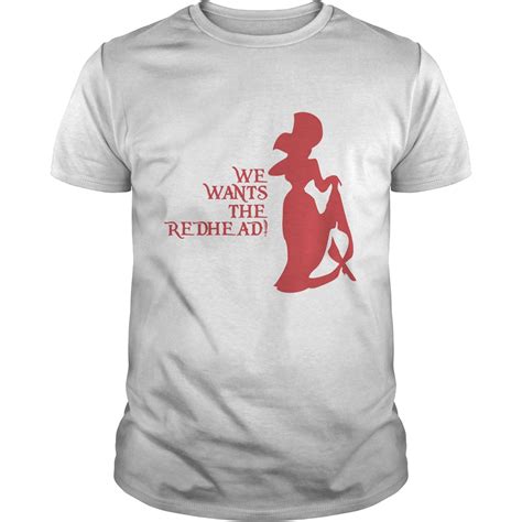 we wants the redhead t shirt v neck kutee boutique