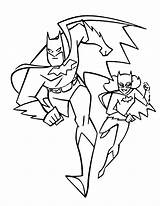 Batgirl Cartoon sketch template