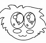 Coloring Puffle Coloringcrew Pages sketch template