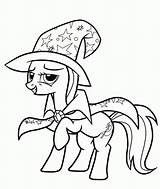 Trixie Coloring Pony Pages Little sketch template