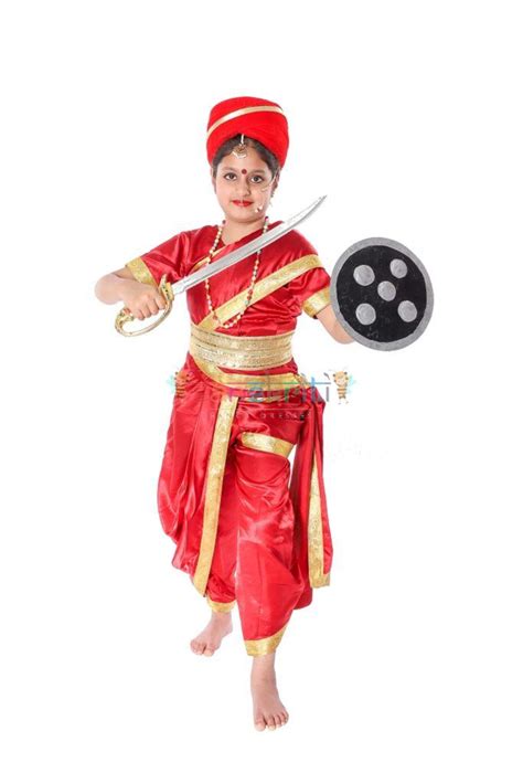 Buy And Rent Online Jhansi Ki Rani Laxmi Bai Costumes For