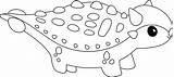 Ankylosaurus Beginner Vecteezy sketch template