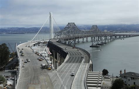 bay bridge  open decades   quake cbs news