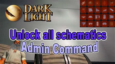 unlock  schematics admin command dark  light youtube