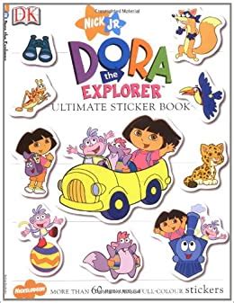 dora  explorer ultimate sticker book amazoncouk dk  books