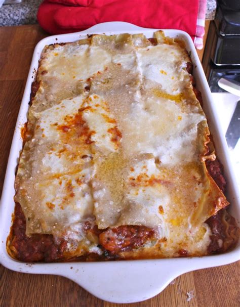 homemade ricotta   lasagna