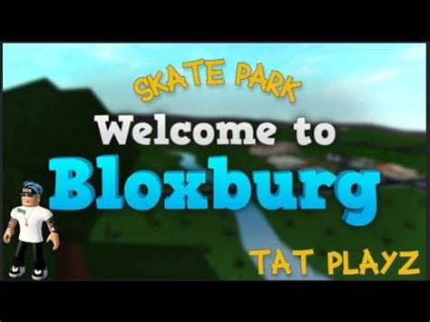 bloxburg skate park youtube