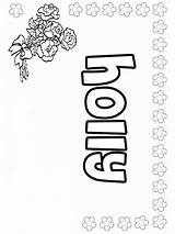 Coloring Pages Girls Names Printable Mycoloring Recommended sketch template