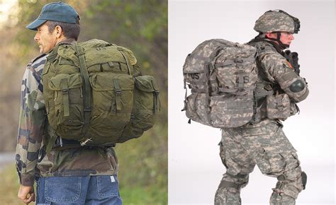 army surplus rucksacks  frame authorized boots