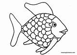 Fish Scales Pages Colouring Rainbow Coloring Printable Color Template Scale Shape Rainbowfish Kids Meaningfulmama Book sketch template