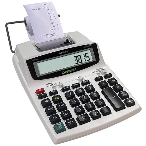 quick receipt smart printing calculator  paper roll  accounting records walmartcom