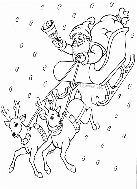 merry christmas coloring pages print lovely coloring pages santa