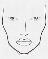 Face Coloring Makeup Jawline Pages Charts Easy Chart Blank Sketch Simple Contouring Slim Way sketch template