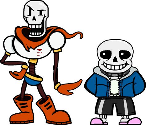 papyrus  sans finally reunited  hd clipart full size clipart  pinclipart