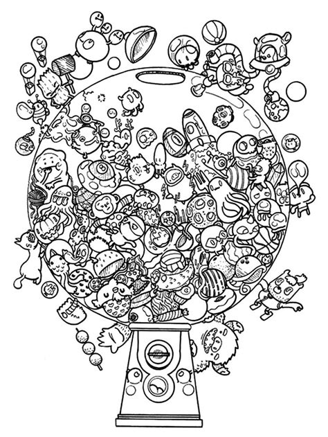 doodle art coloring book adultcoloringbookz
