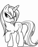 Pony Little Coloring Pages Trixie Unicorn Template Ugu Pl Choose Board sketch template