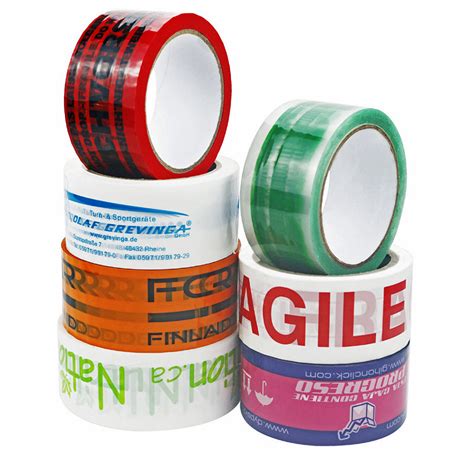 custom logo printed packaging adhesive branded packing tape  carton sealing high quality