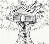 Treehouse I365art sketch template