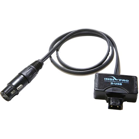 indipro tools mini tap   pin xlr connector cable minipn