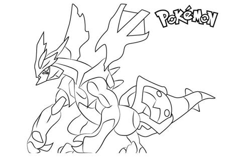 pokemon kyurem coloring pages sketch coloring page