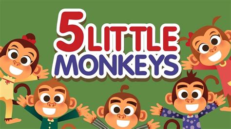 monkeys jumping   bed nursery rhymes song