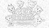 Cry Babies Coloring Pages Baby Interactive Dolls Filminspector Adorable Colorful Outfits Eyes Big sketch template