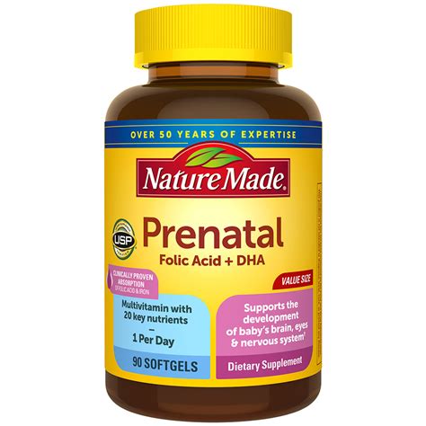nature  prenatal multi dha  mg softgels dietary supplement  ct   drugstore