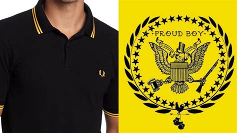 Fred Perry Kills Its Yellow Tipped Black Polo Shirt Denounces Fascist