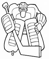 Hockey Coloring Goalie Pages Colouring Printable Bruins Drawing Goalies Coloriage Montreal Kids Kid Color Print Dessin Jets Pads Zach Winnipeg sketch template