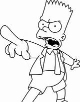 Simpson Bart Simpsons Colorir Coloriage Homer Cravate Colere Dessin Ausmalbilder Colorier Imprimer Lisa Páginas Os Originales Donut Lapiz Uteer Modèles sketch template