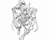 Thor Coloring Pages Print sketch template