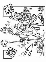 Kleurplaat Piet Sinterklaas Kleurplaten Sinter Nicholas Sint Persoonlijke Kleurplaatjes Malvorlage Erstellen sketch template