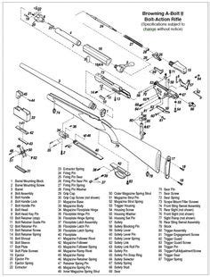 winchester  parts diagram winchester winchester rifles armas guns