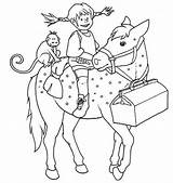 Pippi Langstrumpf Disegno Calzelunghe Astrid Lindgren Ausmalen Pipi Zum Stampare Kunterbunt Longstocking Basteln Ausmalbild Langkous Tekening Kindern Selbermachen Pferde Zeichnen sketch template