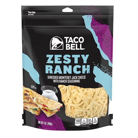 psa taco bell   shredded cheeses  flavors  zesty ranch  salsa verde lifestyle