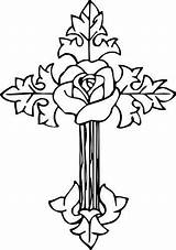 Cross Burning Wood Patterns Coloring Pages Rose Drawing Adult Scroll Choose Board Saw Colouring sketch template