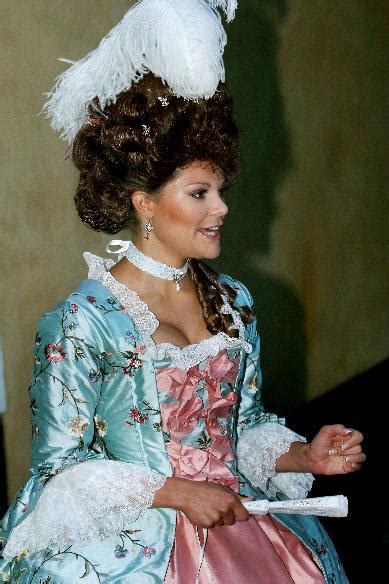 1700s Style Costume As Worn By Crown Princess Victoria Of Sweden