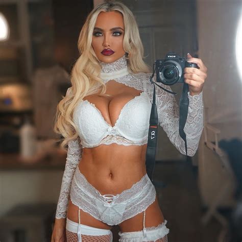 lindsey pelas sexy in tiffany valentine lingerie the