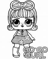 Coloring Go Lol Gurl Surprise Print Girl Doll Girls sketch template