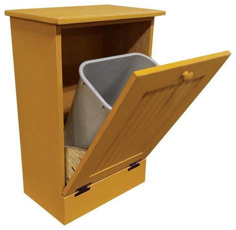 poubelle  armoire en bois massif manuel solid wood cabinets trash  cabinet trash
