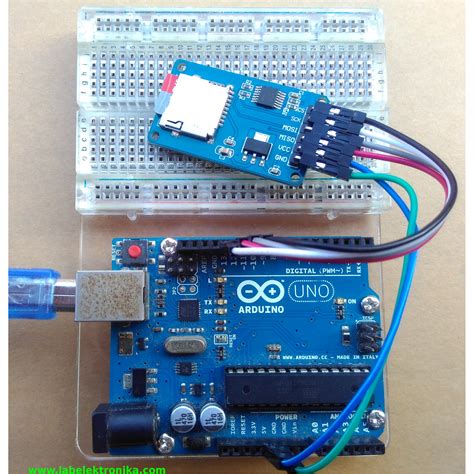 tutorial micro sd  sd card menggunakan arduino lab elektronika