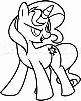 Pony Coloring Pages Sunset Shimmer Little Getcolorings Getdrawings Colorings sketch template