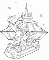 Disneyland Coloring Pages Color Print sketch template