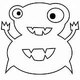 Coloring Number Pages Monster Clipartmag sketch template