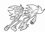 Coloring Pages Sonic Dark Vs Scourage Scourge Trending Days Last Coloriage Super sketch template